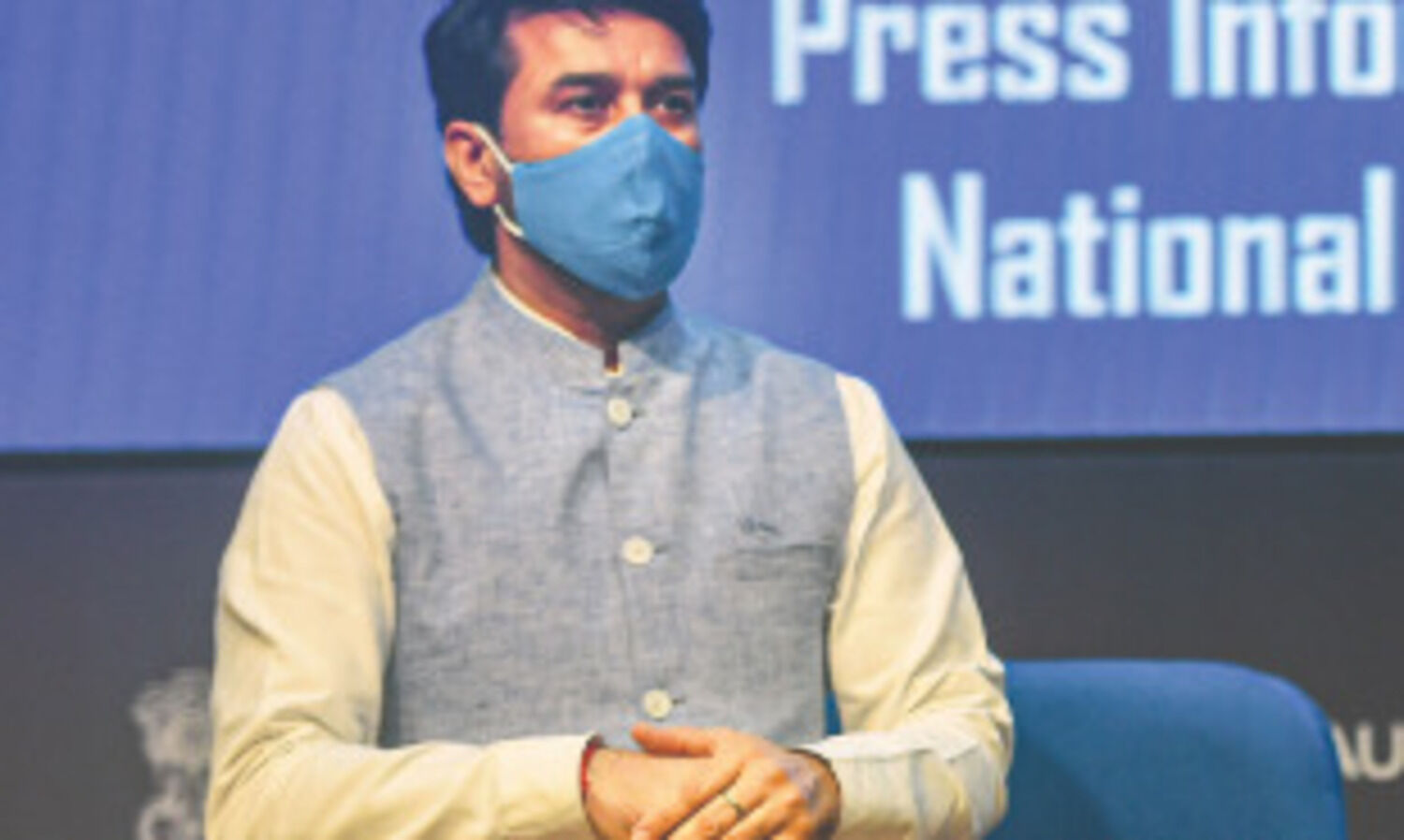 Sports minister launches official song on Indian contingent