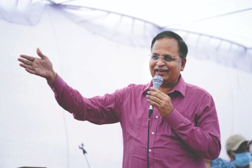 PWD Minister inaugurates motorable road in Rohini PWD Minister inaugurates motorable road in Rohini
