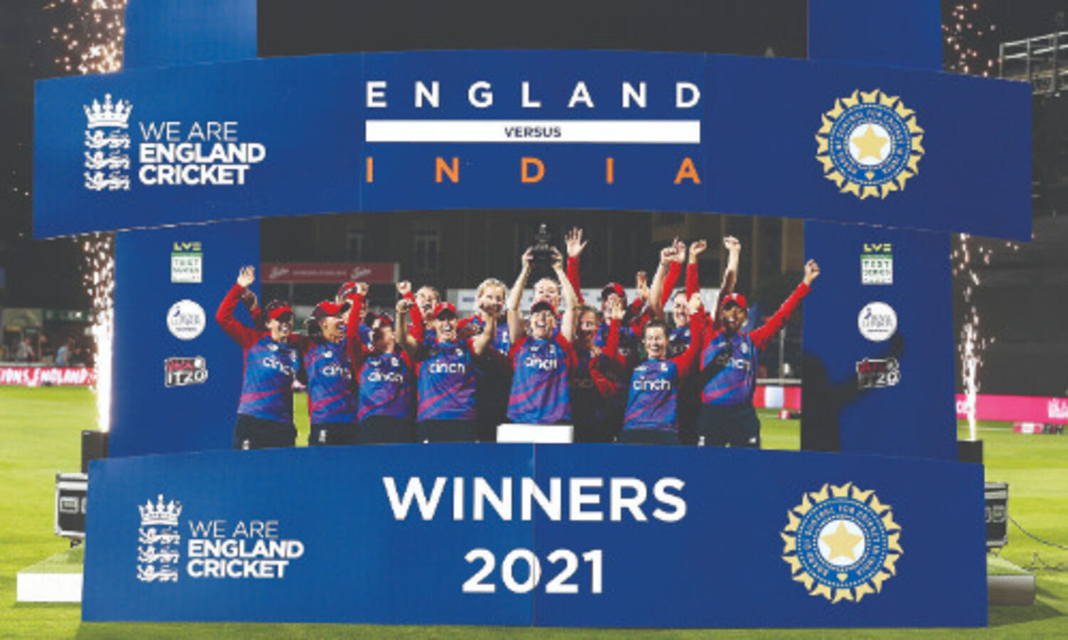 89 Wyatt power crushes India as women lose T20I series to England