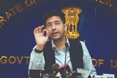 Delhis water supply situation to improve soon: Raghav Chadha Delhis water supply situation to improve soon: Raghav Chadha