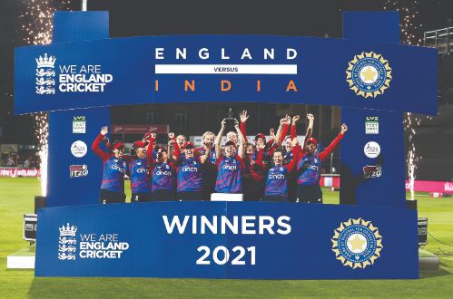 89 Wyatt power crushes India as women lose T20I series to England