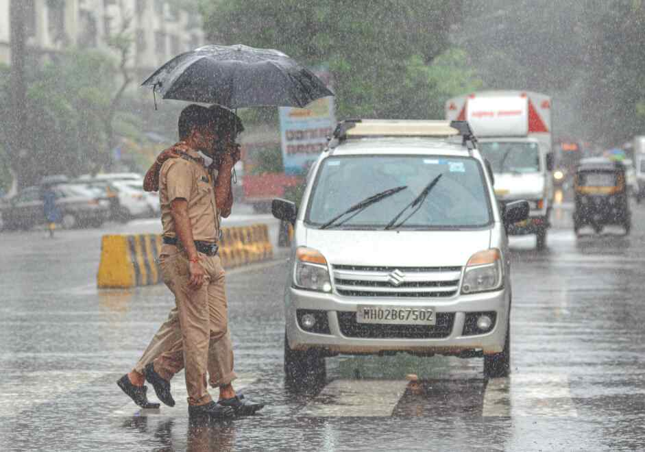 Weather mostly dry in N India, rains lash parts of southern states
