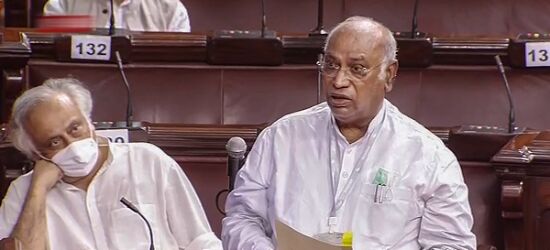 Kharge says govts COVID death toll figures false and conservative as RS discusses pandemic response