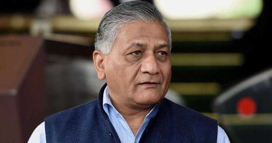 Public happy with PM Modi, CM Yogi; opposition spreading lies: VK Singh