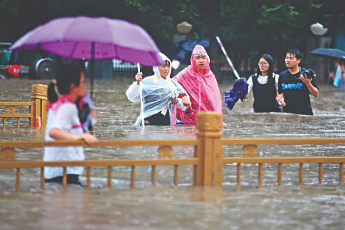 25 killed, over 1 million affected as floods hit central China