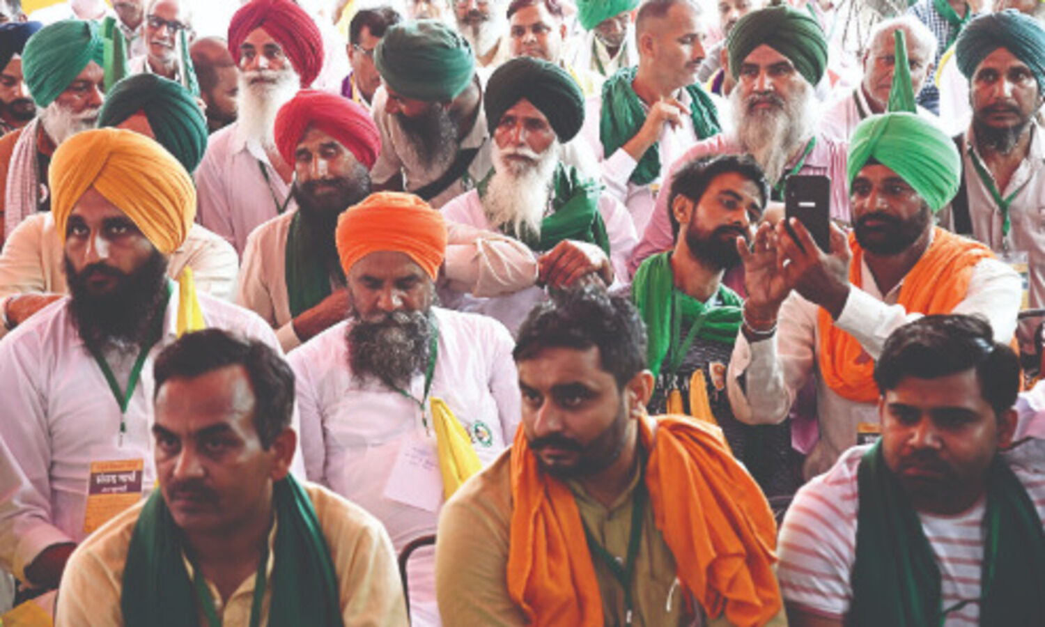 Kisan Sansad: Resolution passed against APMC bypass act