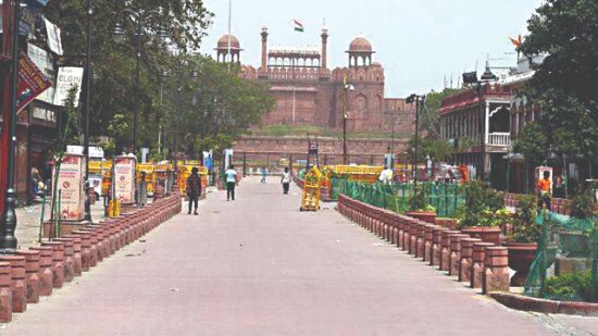 Redevelopment of Red Fort crossing now complete, junction ready for use: Officials Redevelopment of Red Fort crossing now complete, junction ready for use: Officials
