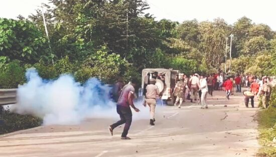 6 Assam cops killed, 50 injured in clashes; Shah speaks to CMs