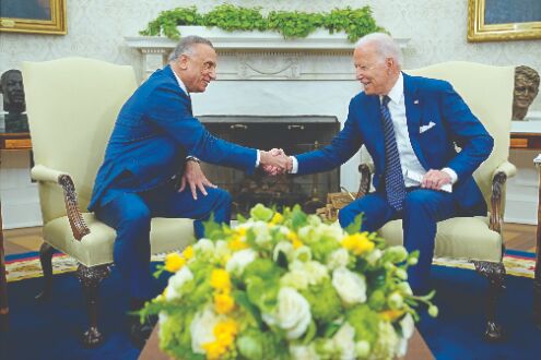 Biden says US combat mission in Iraq to conclude by year end Biden says US combat mission in Iraq to conclude by year end
