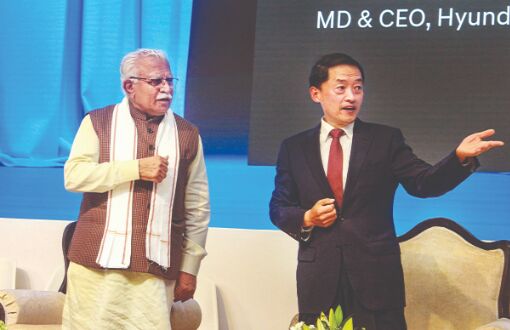 Haryana CM inaugurates Corporate Headquarters of Hyundai in Gurugram Haryana CM inaugurates Corporate Headquarters of Hyundai in Gurugram
