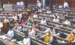 Lok Sabha passes two key Bills again without any discussion Lok Sabha passes two key Bills again without any discussion
