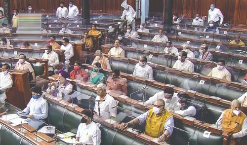 Lok Sabha passes two key Bills again without any discussion Lok Sabha passes two key Bills again without any discussion