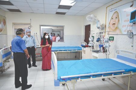 GM inspects BLW Central Hospital GM inspects BLW Central Hospital