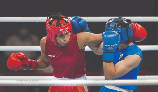 Fearless Lovlina assures India of first boxing medal at Tokyo Olympics Fearless Lovlina assures India of first boxing medal at Tokyo Olympics