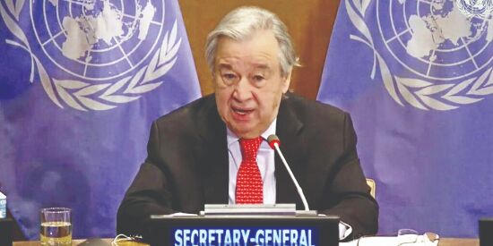 UN chief condemns attack on its compound in Herat UN chief condemns attack on its compound in Herat