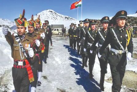Indian and Chinese armies set up hotline for Sikkim sector Indian and Chinese armies set up hotline for Sikkim sector