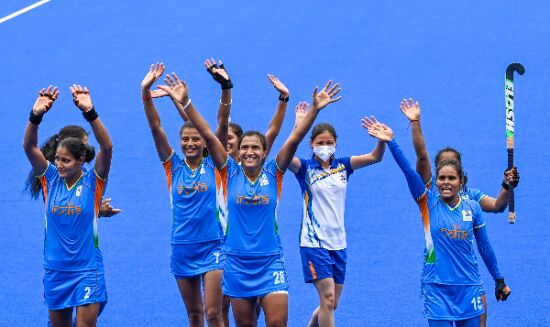 India rejoices as womens hockey team makes maiden entry into Olympic semifinals India rejoices as womens hockey team makes maiden entry into Olympic semifinals
