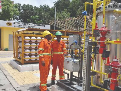 GAIL reports 500% jump in net profit for April-June qtr