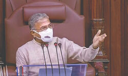 Despite repeated adjournments, brisk business in both Houses of Parliament Despite repeated adjournments, brisk business in both Houses of Parliament