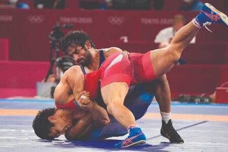 Bajrang wins bronze, Indian wrestlers match best result at Olympics with 2 medals Bajrang wins bronze, Indian wrestlers match best result at Olympics with 2 medals