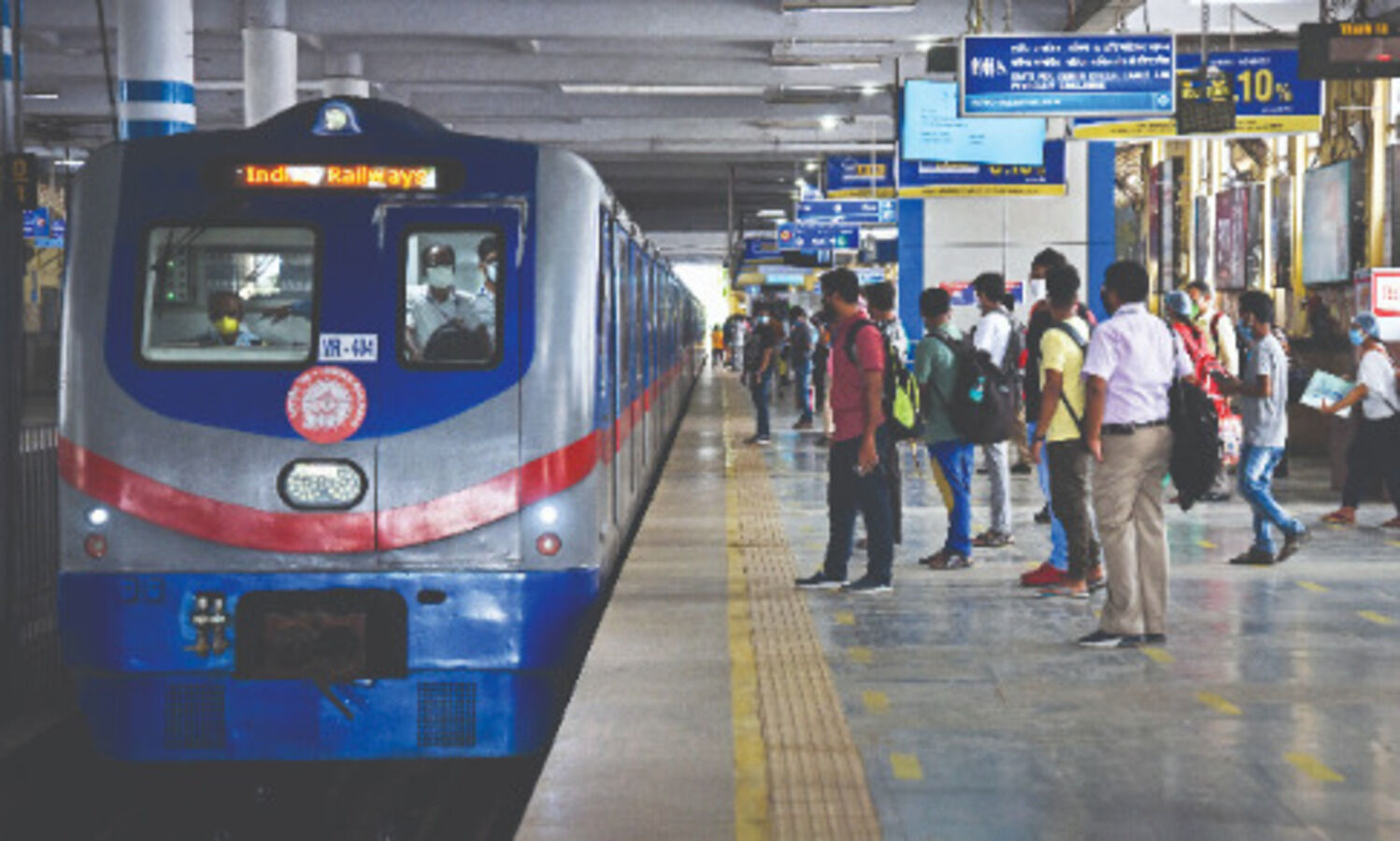 Metro footfall crosses 2L-mark after its services resumed
