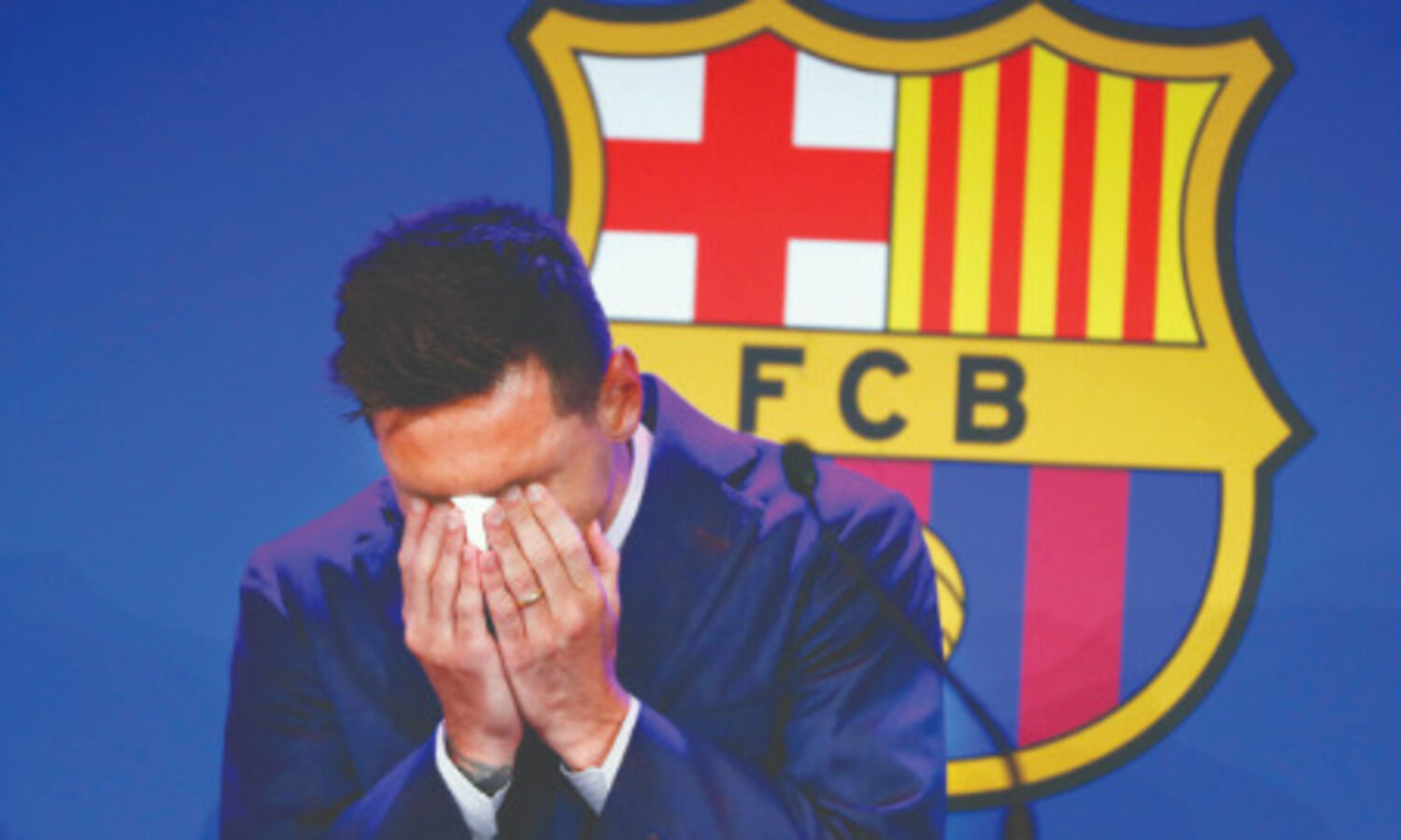 Emotional Messi says he wasnt prepared to leave Barcelona