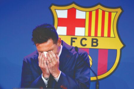 Emotional Messi says he wasnt prepared to leave Barcelona Emotional Messi says he wasnt prepared to leave Barcelona