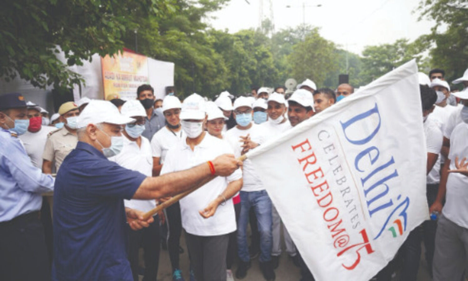 Sisodia kicks off 75th I-Day celebrations with a 3km-run