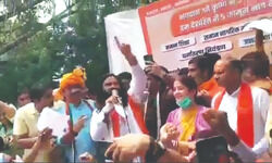 Unknown people booked suo motu,  some IDed, raids on to arrest them