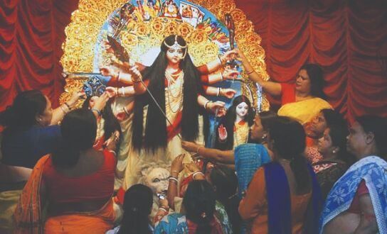 Durga Puja: Four priestesses set to break into male bastion Durga Puja: Four priestesses set to break into male bastion