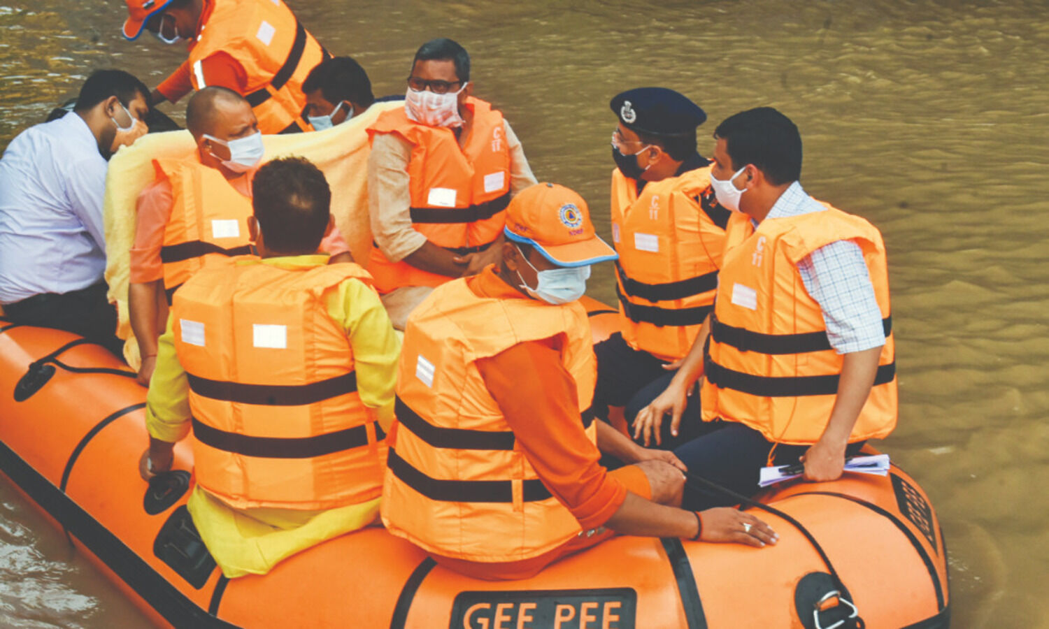 Over 5 lakh hit by floods in UP; no rains in Punjab, Haryana