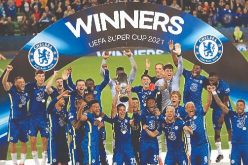 Late sub Kepa helps Chelsea win UEFA Super Cup on penalties Late sub Kepa helps Chelsea win UEFA Super Cup on penalties