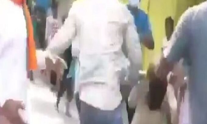 Three held for thrashing Muslim man, asking him to chant Jai Shri Ram