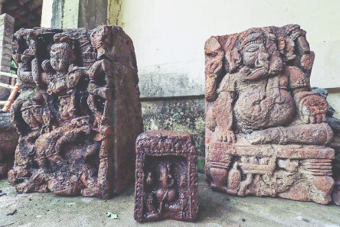 Treasure trove of 9th-12th century C.E idols found in Odisha village Treasure trove of 9th-12th century C.E idols found in Odisha village