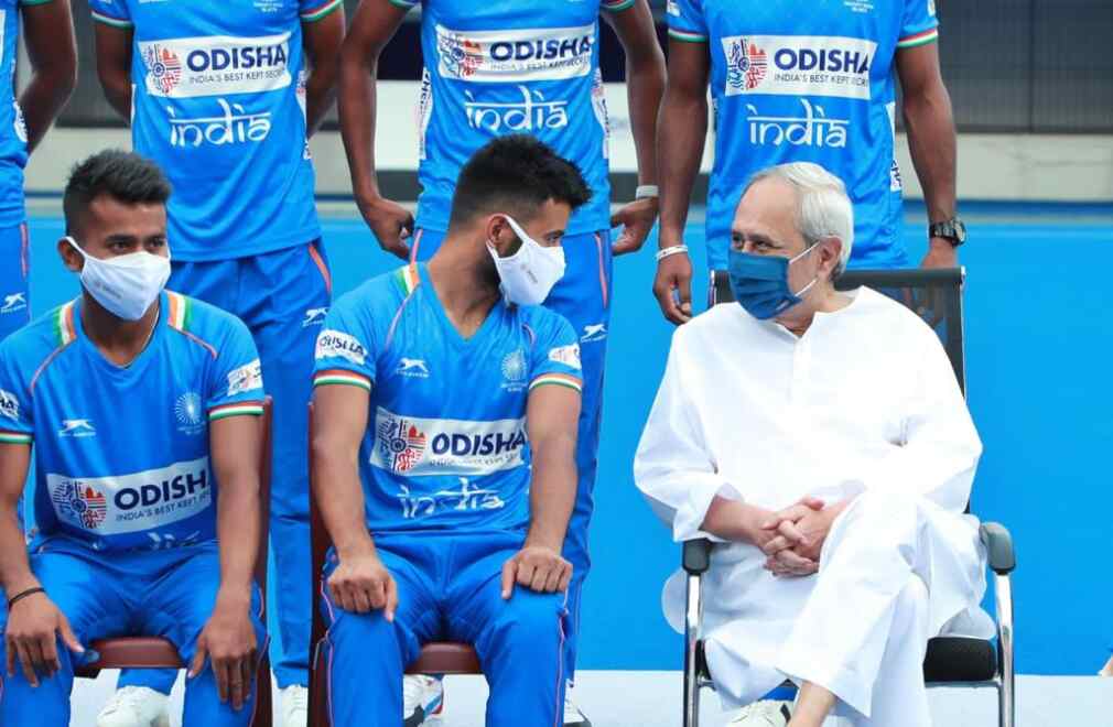 Chief Minister Naveen Patnaik announces further 10 years sponsorship for the Indian Hockey Teams Chief Minister Naveen Patnaik announces further 10 years sponsorship for the Indian Hockey Teams