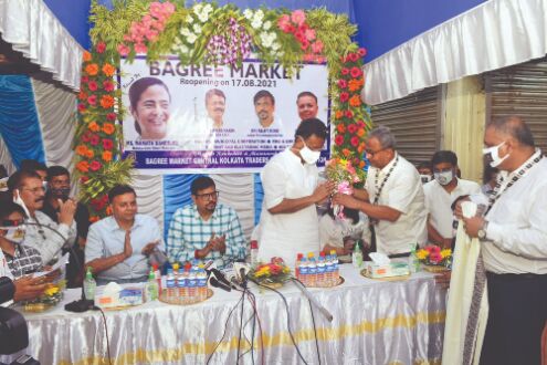 Revamped Bagree Market inaugurated; fitted with fire-fighting systems Revamped Bagree Market inaugurated; fitted with fire-fighting systems
