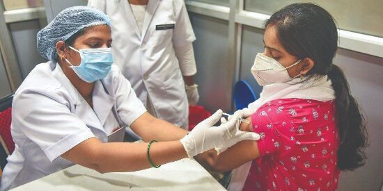 More than 3.38cr doses cumulatively administered More than 3.38cr doses cumulatively administered