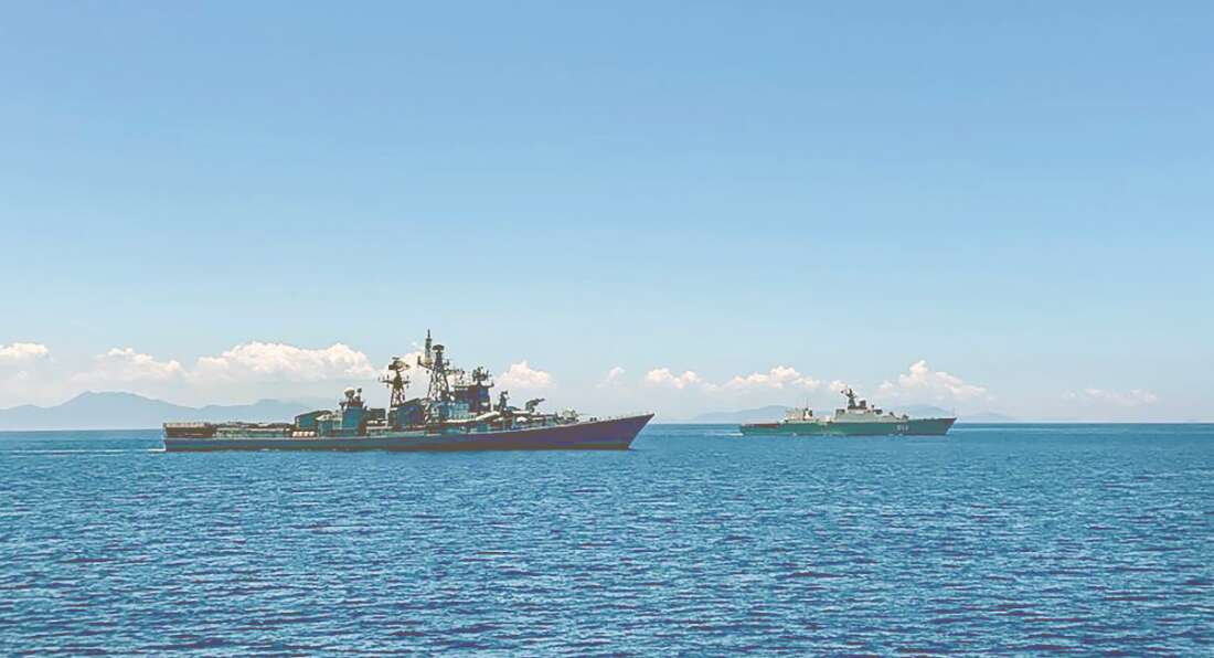 India, Vietnam hold naval exercise in South China Sea India, Vietnam hold naval exercise in South China Sea