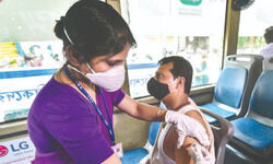 State aims to give 1st dose to at least 80% people before Puja