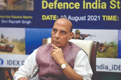 Rajnath: Indias natl security challenges becoming complex Rajnath: Indias natl security challenges becoming complex