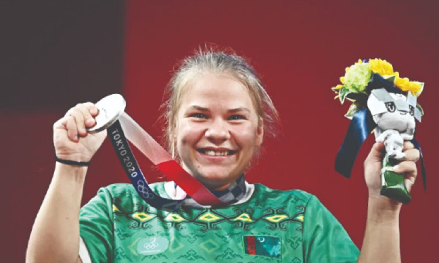 Turkmenistan lauds its 1st Olympic medalist