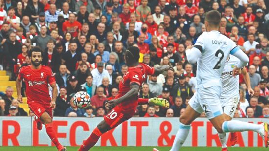 Liverpool beat Burnley 2-0 before full house at Anfield Liverpool beat Burnley 2-0 before full house at Anfield