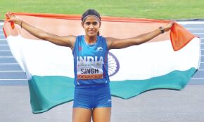 Long jumper Shaili misses gold, settles for silver in U-20 Worlds Long jumper Shaili misses gold, settles for silver in U-20 Worlds