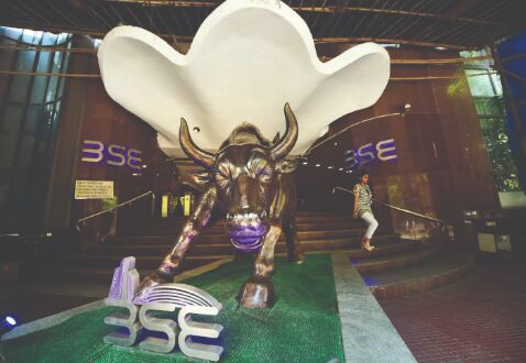 M-cap of BSE-listed firms rises to record `243.73 lakh crore