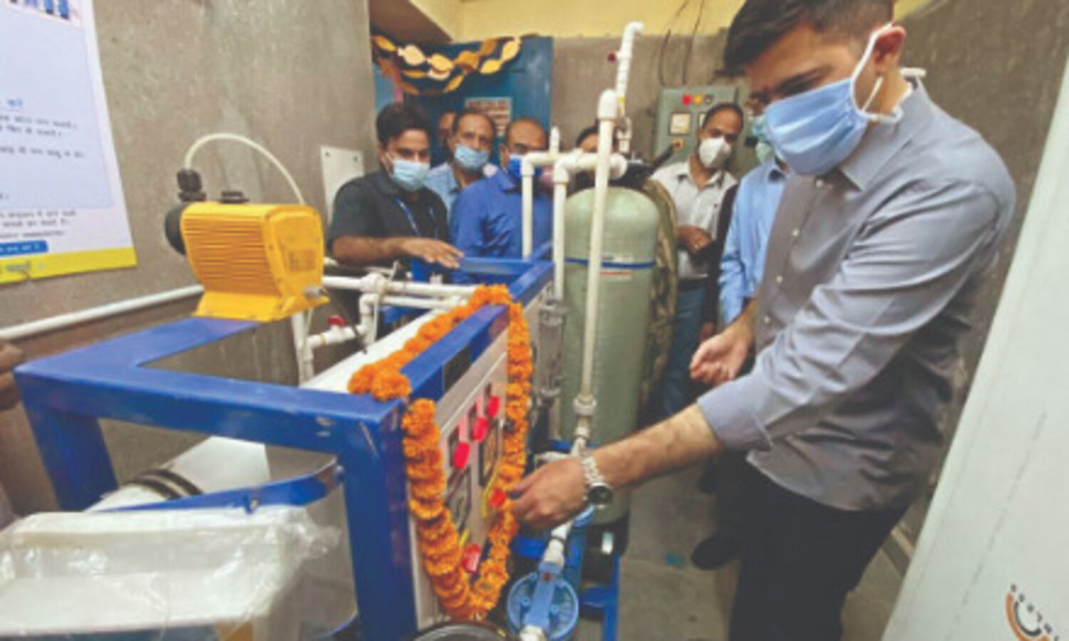 Chadha inaugurates water  purifiers at 2 govt schools