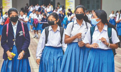 Staggered lunches, max use of gates & a mandatory 50% classroom capacity Staggered lunches, max use of gates & a mandatory 50% classroom capacity