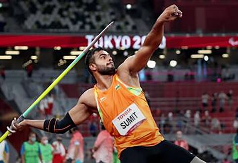 Javelin throwers lead athletics medal rush, Sumit wins gold Javelin throwers lead athletics medal rush, Sumit wins gold