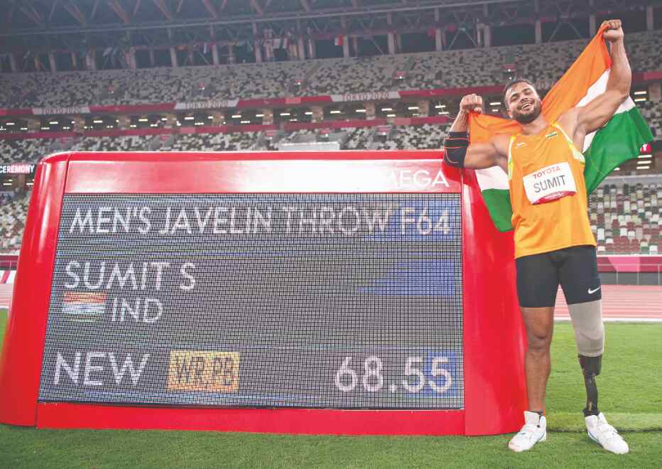 Glory for India: Sumit, Avani smash world records on way to Paralympic gold