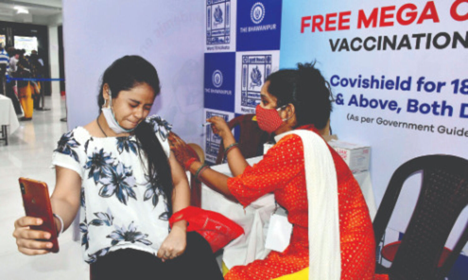 Milestone: Adequate infra helps state administer over 12L jabs in a day