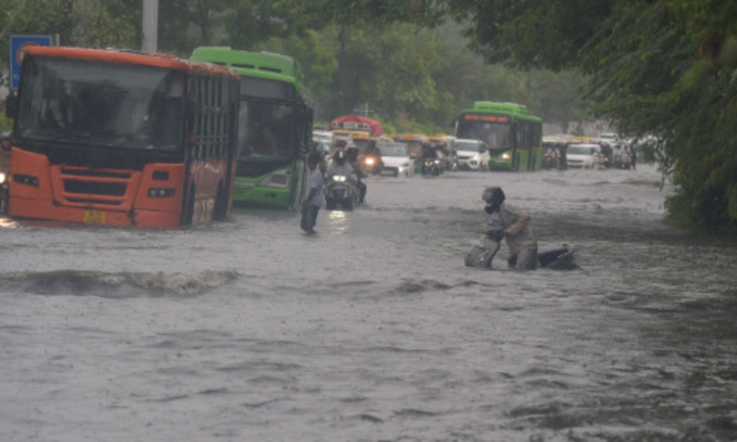 Rain inundates Delhi, highest in September in 12 years